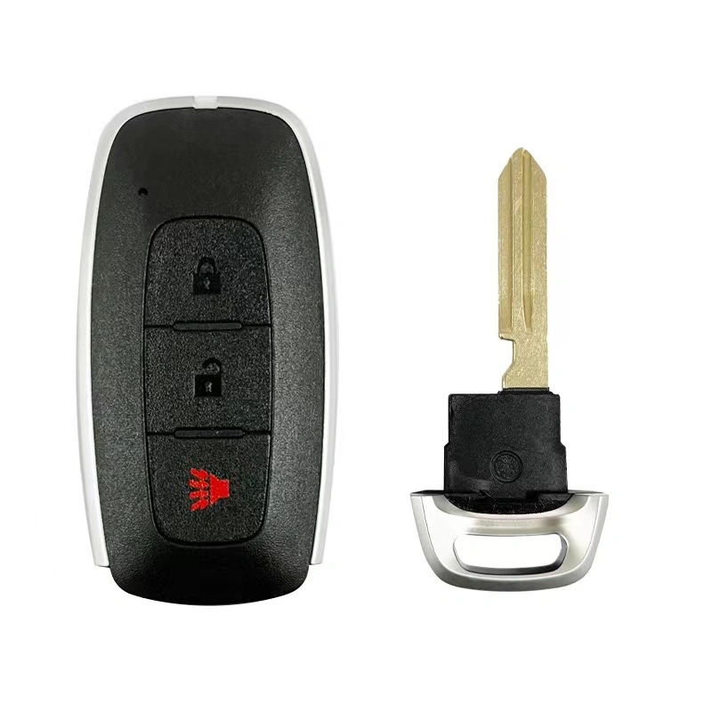 For Nissan Keyless Smart Remote Key 2+1 button KR5TXPZ1 433MHZ 4A Chip