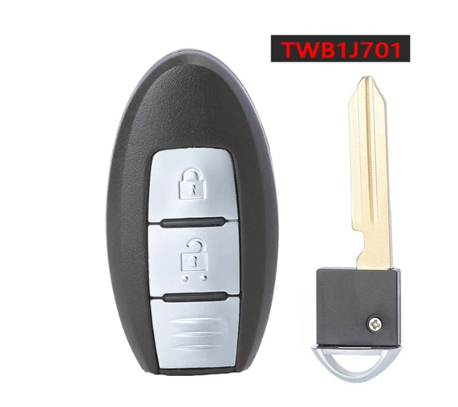 For Nissan Micra March K13 Smart Car Key 2 button 315MHZ with ID46 7952 chip FCCID：TWB1J701