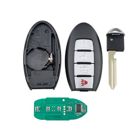 For Nissan Armada 2017-2018 4 button Smart Car Key 433MHZ with 4A chip FCCID：CWTWB1U787