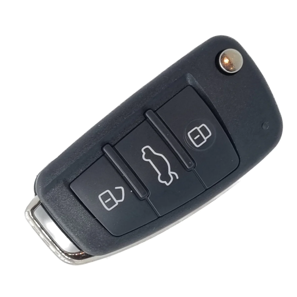Original for Audi A3 Q2 Q3 Remote 3 Buttons 434MHZ Megmos AES MQB48 key FCCID 81A 837 220 / 81A837220