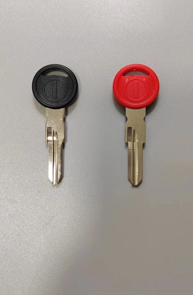 For Guzzi Moto Key Blank red black color