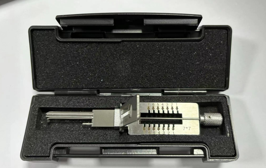 Original Lishi 2 in 1 tool SS324 7*7 Lock Pick and Decoder