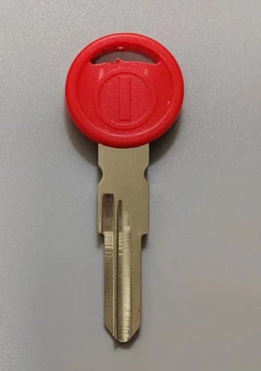For Guzzi Moto Key Blank red black color