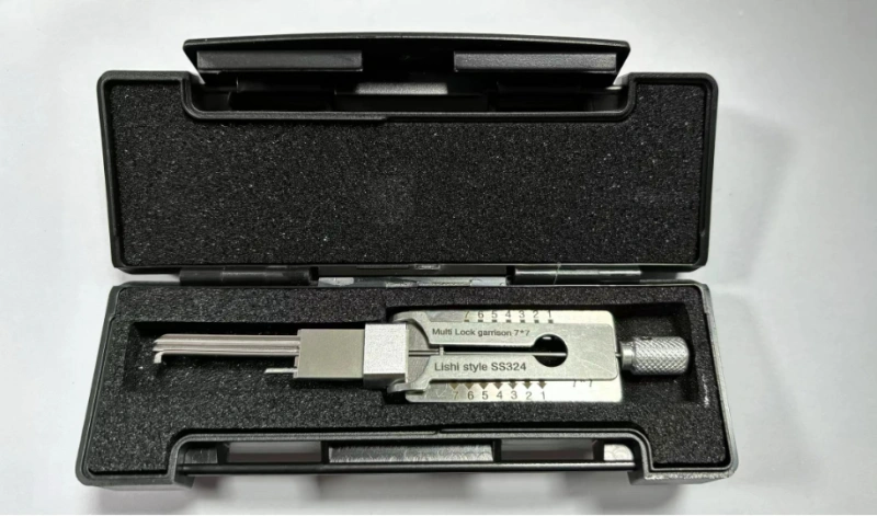 Original Lishi 2 in 1 tool SS324 7*7 Lock Pick and Decoder