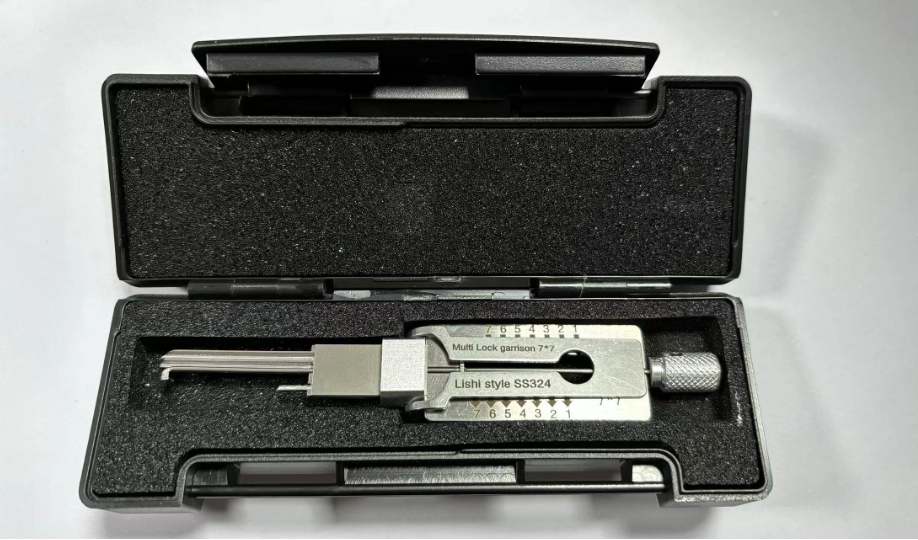 Original Lishi 2 in 1 tool SS324 7*7 Lock Pick and Decoder
