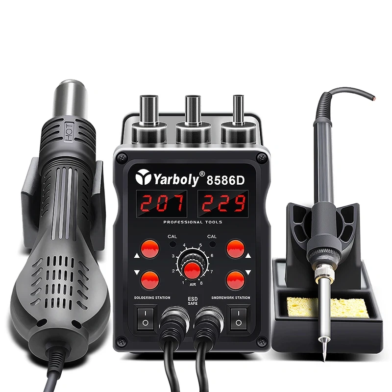 Solder Station Soldering Hot Heat Air Gun for remote key PCB SMD SMT Welding Repair