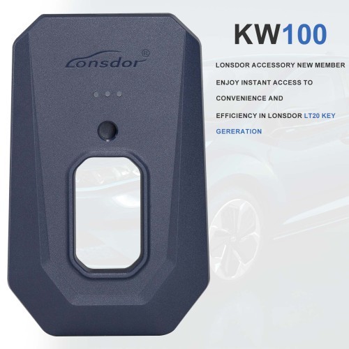 Lonsdor KW100 bluetooth Smart Key Generator for LT20 Keys Generation When All Keys Lost & Adding Keys