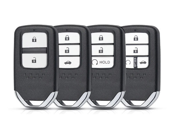 For Honda XRV Venzel CRV Accord Civic 2/3/4 Buttons Smart Key Shell Case