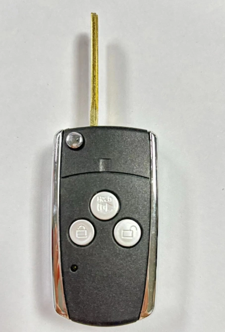 toyota 3 button modified flip remote key blank toy43 blade