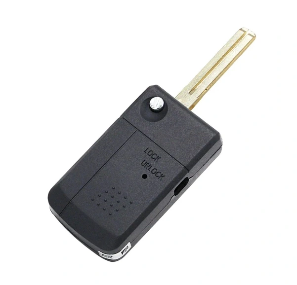 For Toyota 1 2 button TOY48 blade Key Case Fob Upgraded Flip Car Key Shell