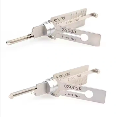 Professional 2 in 1 Locksmith Tools Civil Lock Pick and Decoder Tool for Door Lock
