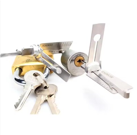 Professional 2 in 1 Locksmith Tools Civil Lock Pick and Decoder Tool for Door Lock