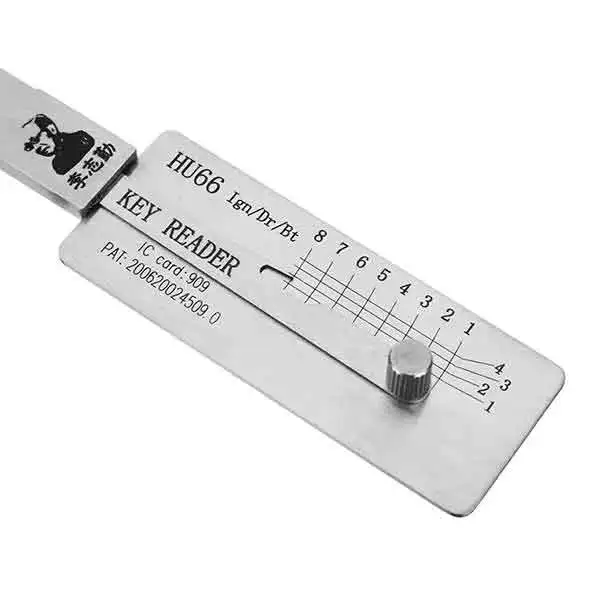 Original Lishi HU66 key Reader Pick Decoder Tool