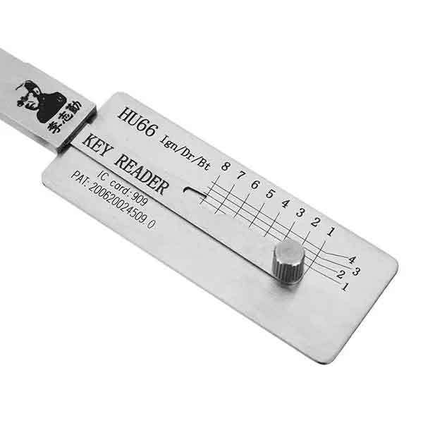 Original Lishi HU66 key Reader Pick Decoder Tool