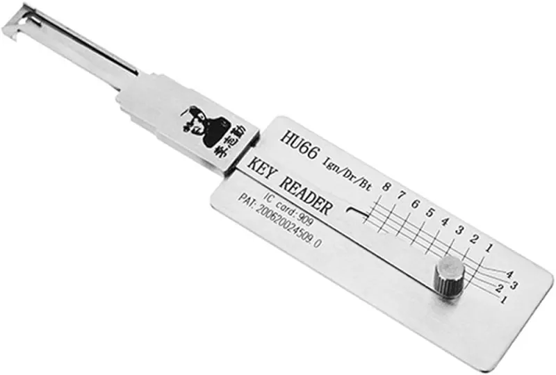 Original Lishi HU66 key Reader Pick Decoder Tool