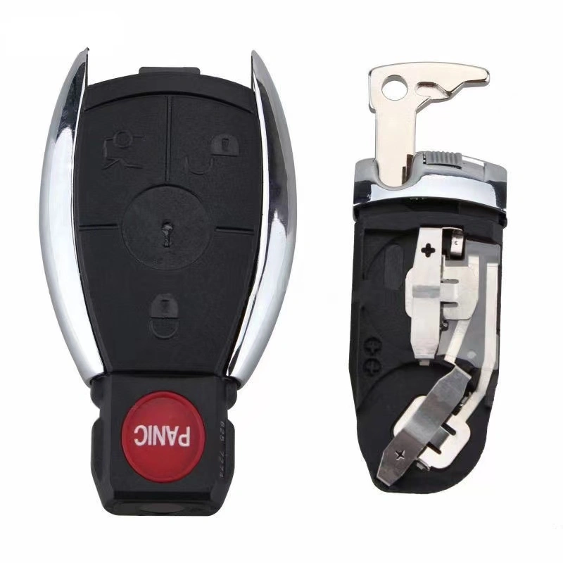 For Benz 3/4 Buttons Remote Smart Car Key Shell Case