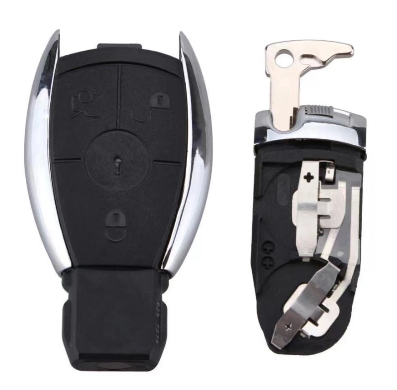 For Benz 3/4 Buttons Remote Smart Car Key Shell Case