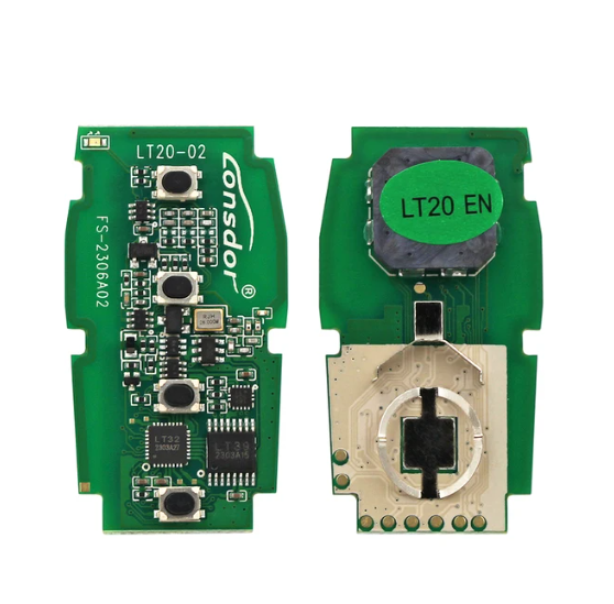 Lonsdor LT20 series Smart Key PCB 8A+4D Adjustable Frequency For Toyota & Lexus Support K518 & K518ISE & KH100+