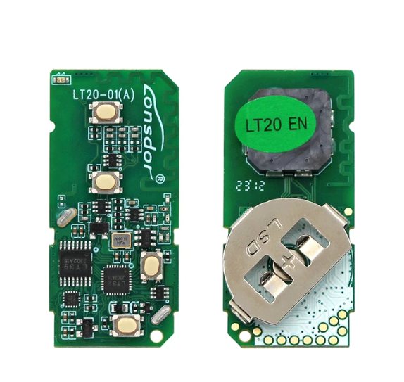 Lonsdor LT20 series Smart Key PCB 8A+4D Adjustable Frequency For Toyota & Lexus Support K518 & K518ISE & KH100+