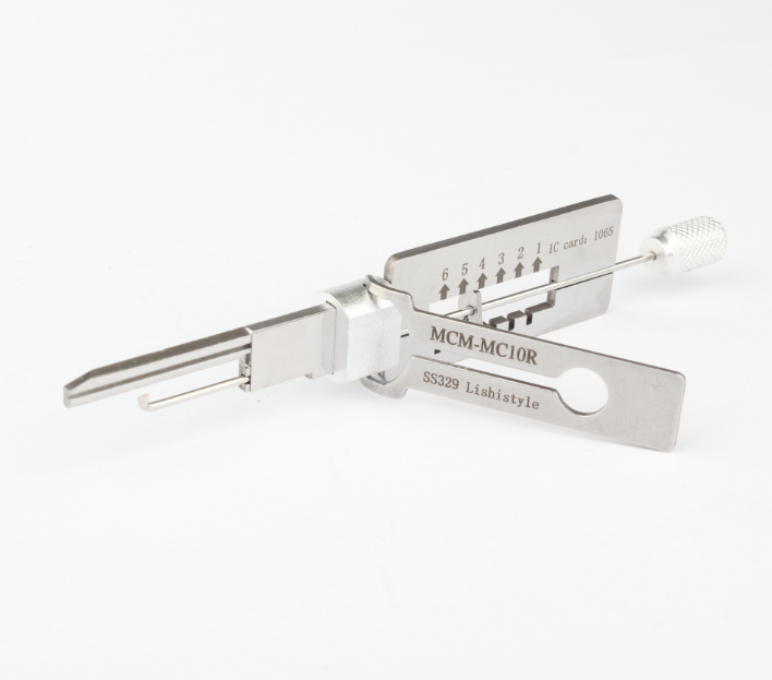 Lishi Style SS329 MCM-MC10R 2 in 1 Pick and Decoder Tools