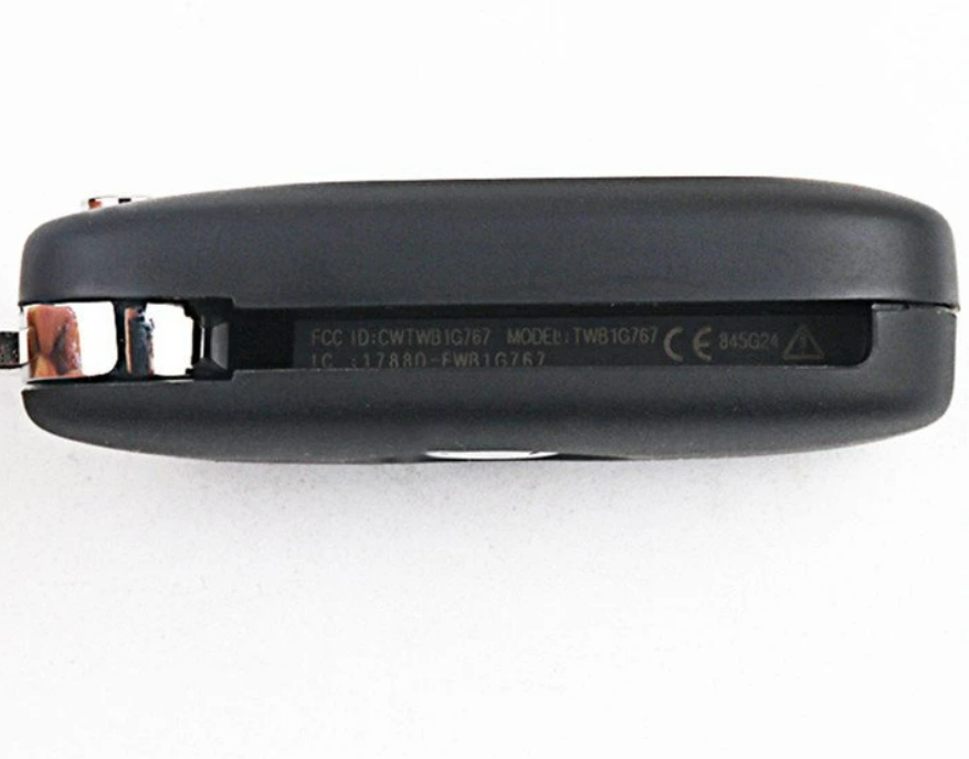 For Renault 3 Button Remote Key  434MHz PCF7961M 4A Chip for Renault Symbol Megane 3 Captur Kadjar 2013-2017 VA2 uncut blade