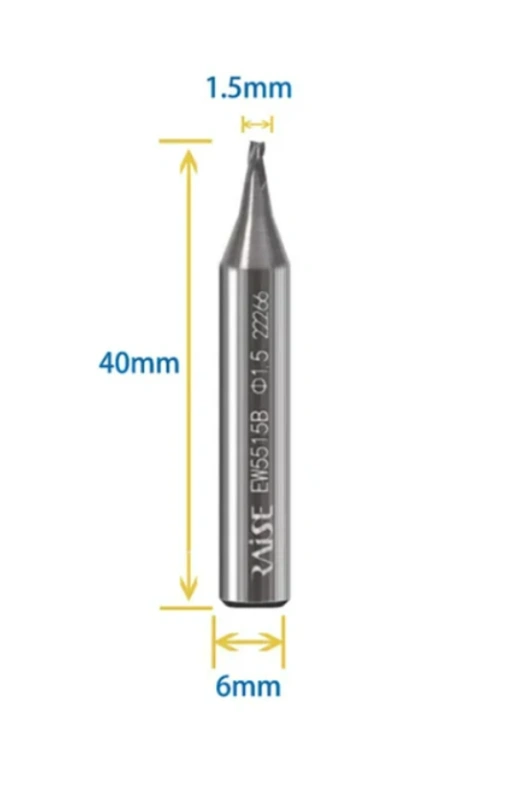 Raise 0.9mm 1.0mm 1.2mm 1.5mm 2.0mm 2.5mm 3.0mm  Milling Cutters Carbide Steel for key cutting copy machine locksmith tools