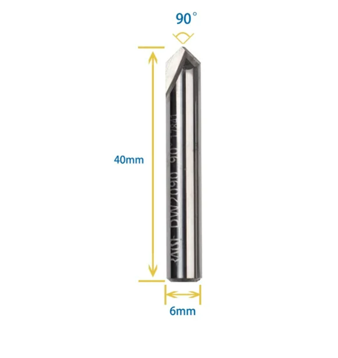 Raise 80 Degree 90 Degree 95 Degree 100 Degree 105 Degree Carbide Steel End Milling Cutter for key cutting copy machine locksmith tools