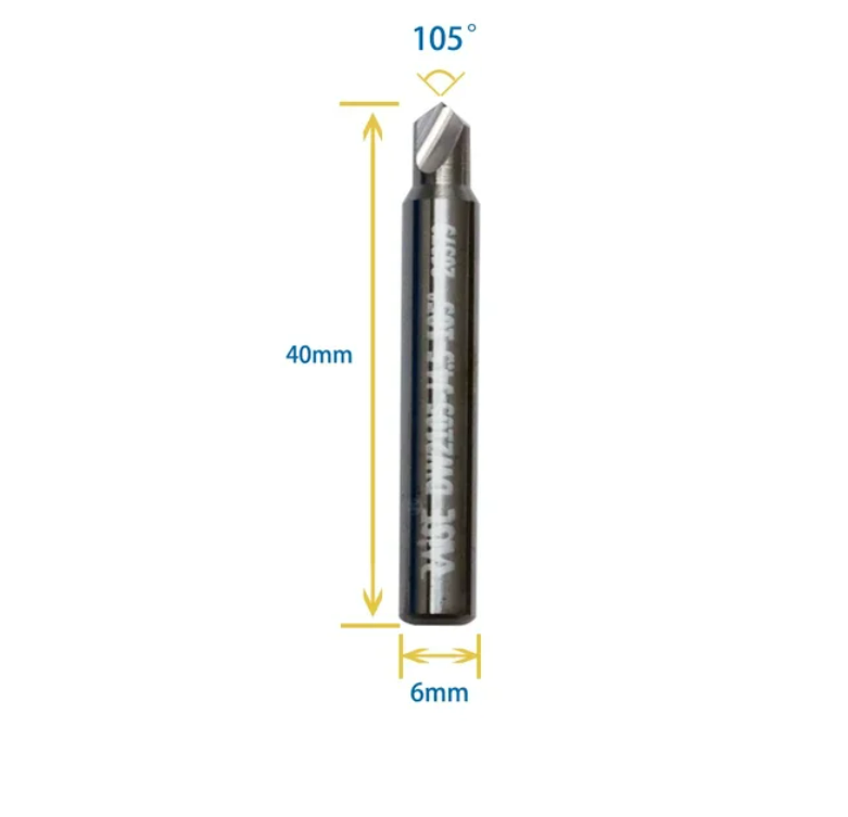 Raise 80 Degree 90 Degree 95 Degree 100 Degree 105 Degree Carbide Steel End Milling Cutter for key cutting copy machine locksmith tools