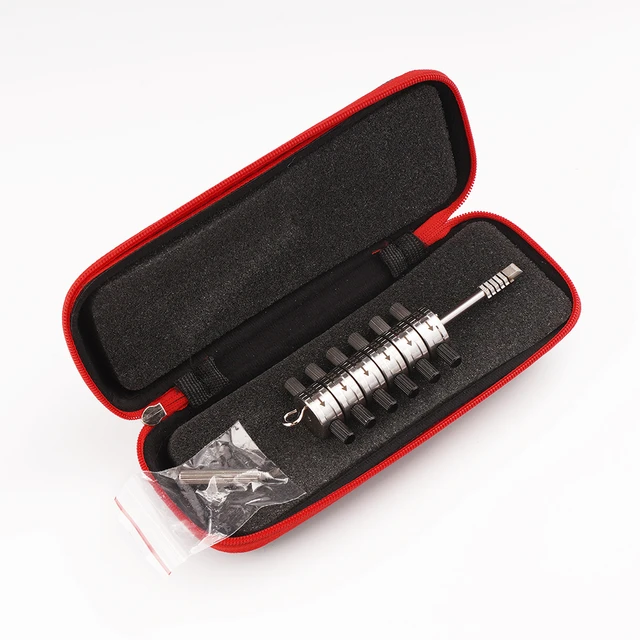 HUK 6 Cut Premium Ford Tibbe Pick and Decoder Tibbe Locksmith Tools