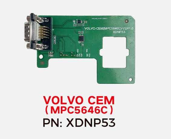 Xhorse XDNP53 MPC5646C Adapter for Volvo CEM work with MINI Prog Key Tool Plus