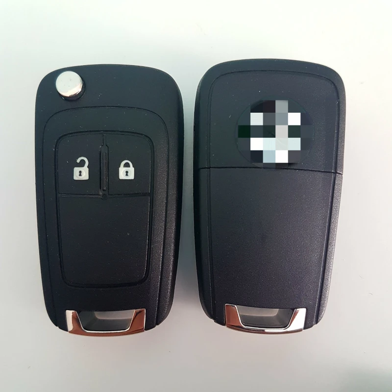 Original For Vauxhall 2 button remote key with 434mhz 5WK50079 95507070 chip (HITA G2) 7937E chip without key blade