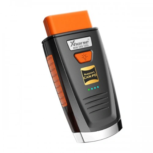Xhorse XDMO20 VVDI MINI OBD Tool V2 IMMO Programmer Support CAN FD, LED light / 8A IMMO Box All Key Lost (needs 8A adapter)