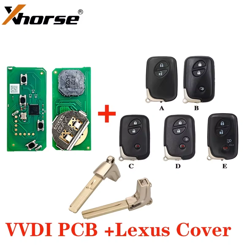 Xhorse VVDI XM38 Series 4D Smart Key Universal Remote For Toyota Lexus 0111 0140 3370 5290 0780 A433 F433 6601 0030