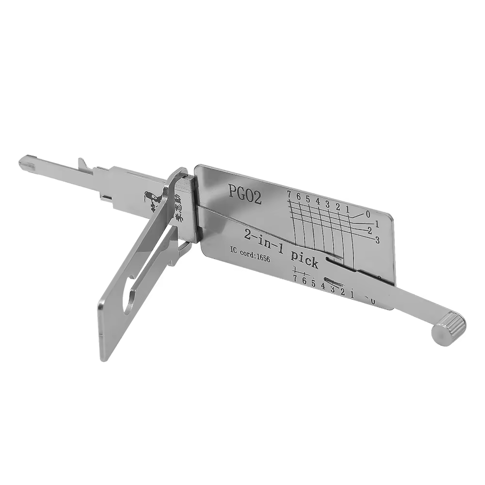 Original LISHI 2 in 1 lock PG02 Lock Pick and Decoder tool For Piaggio Motorcycle Locks