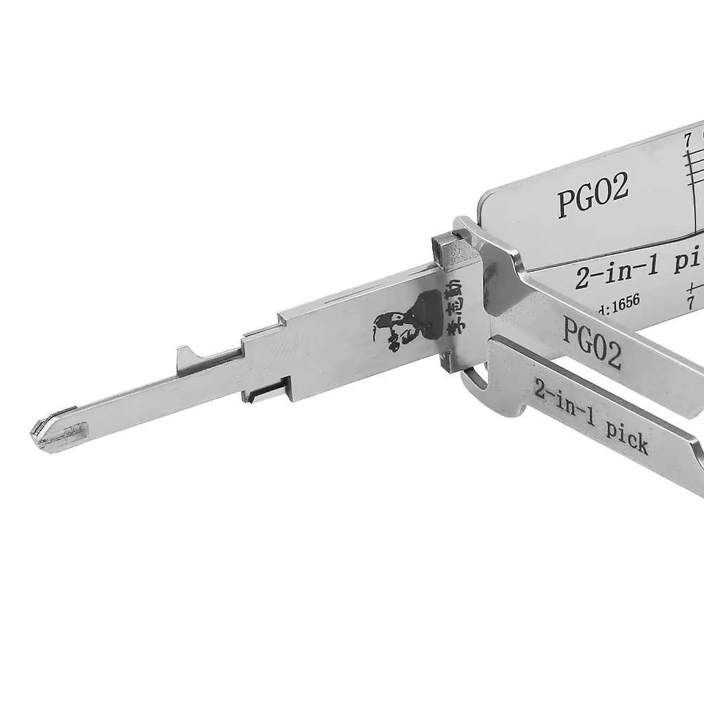 Original LISHI 2 in 1 lock PG02 Lock Pick and Decoder tool For Piaggio Motorcycle Locks