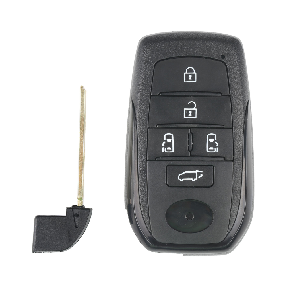 For Toyota 5 Buttons Key Shell for Xhorse XSTO20EN Smart Key PCB