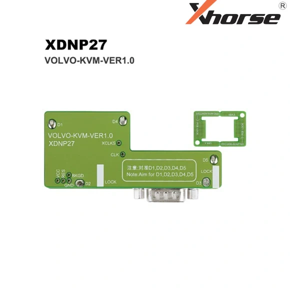 XDNPP2 3 Pcs VOLVO Solder Free Adapter for MINI Prog and Key Tool Plus