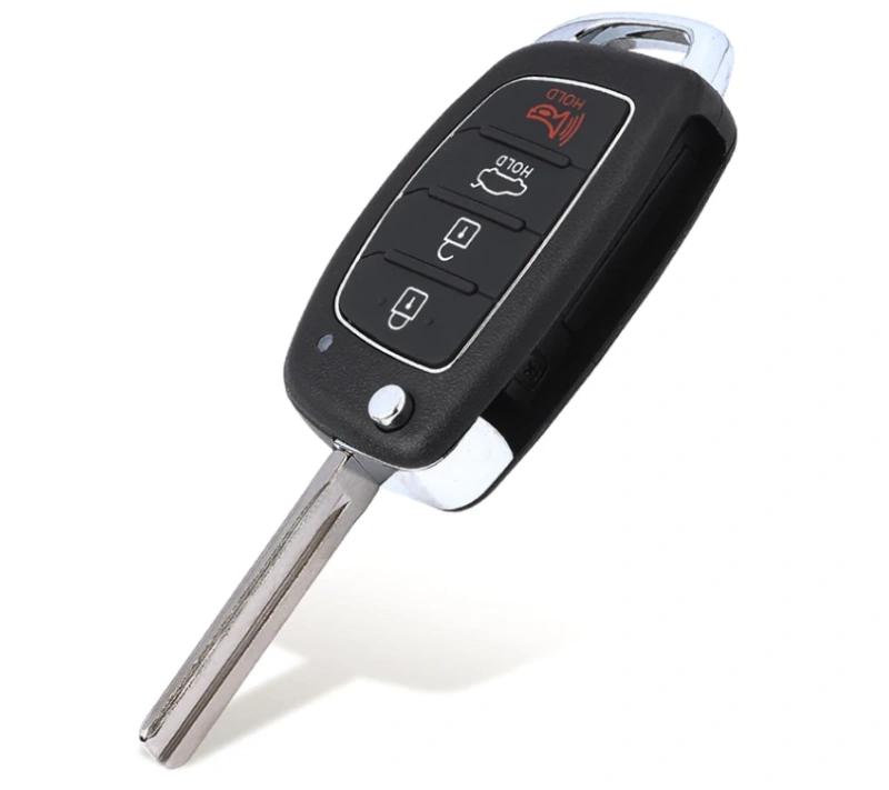 For Hyundai Sonata 2017-2019 4 button remote key 433mhz with 4D60 chip FCC ID: TQ8-RKE-4F25