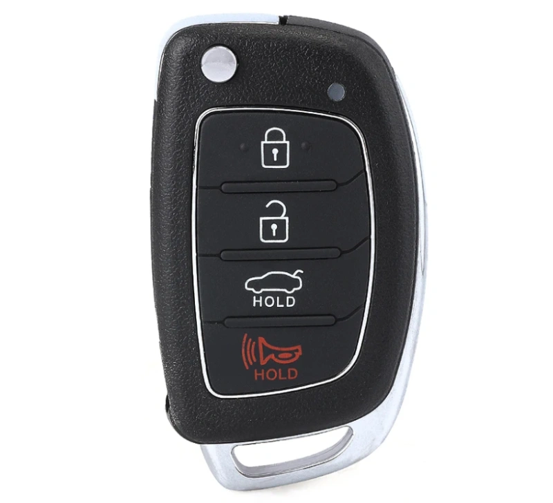 For Hyundai Sonata 2017-2019 4 button remote key 433mhz with 4D60 chip FCC ID: TQ8-RKE-4F25