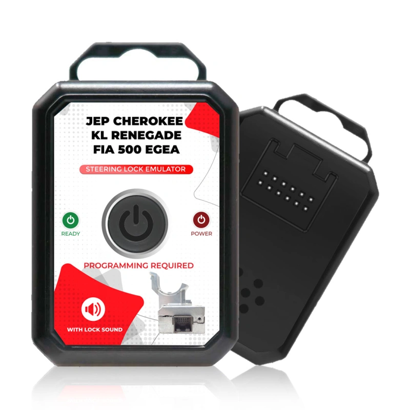 For Jeep Cherokee KL Renegade Fiat 500 Egea Universal Steering Lock Emulator Simulator with Lock Sound