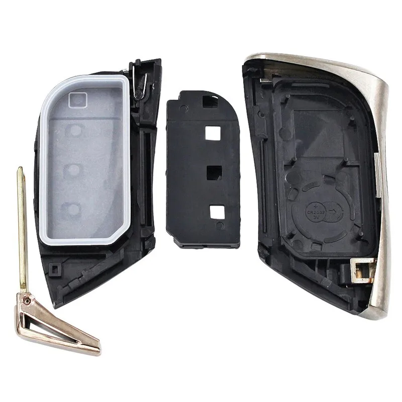 For New Lexus RX ES IS UX 3 4 button remote key shell