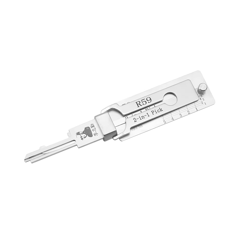 Original LISHI R59 2 in 1 Lock Pick and Decoder tool for Mexico lock