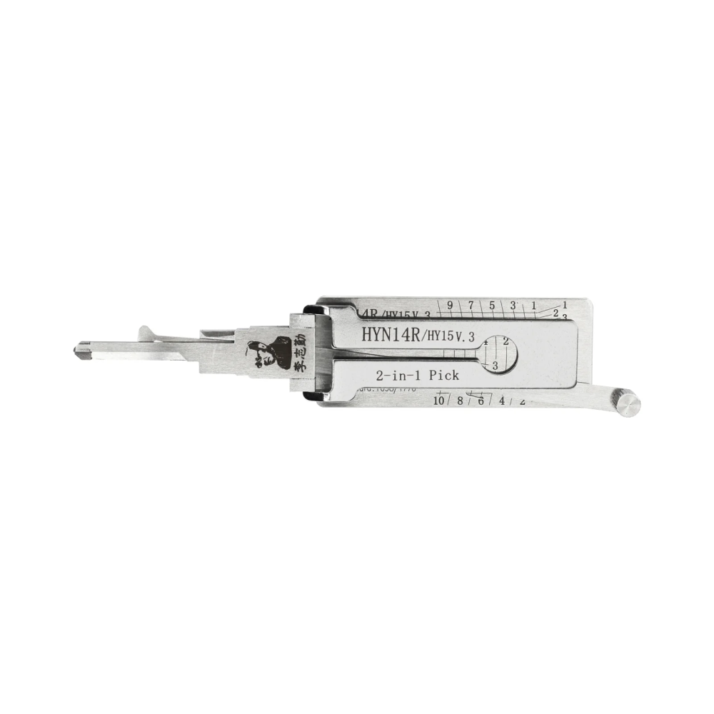 Original Lishi HYN14R/HY15 V.3  2 in 1 Lock Pick and Decoder tool for Hyundai Kia