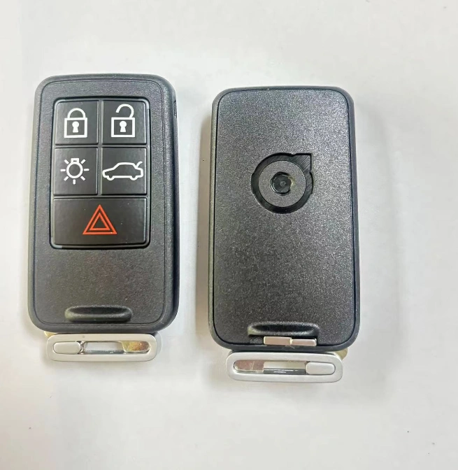 For Volvo XC60 S60 S60L V40 V60 S80 XC70 5 button remote key 433MHZ with PCF7945 chip FCC ID: KR55WK49264