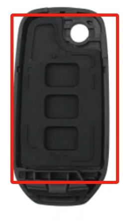 2 / 3 button rubber  For Renault flip Key Shell