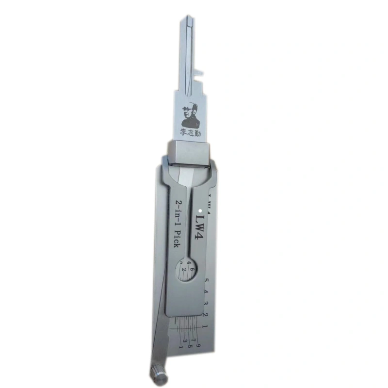 Original Lishi 2 in 1 tool and Decoder LW4 for Open Australian Lockwood Civil Door Lock