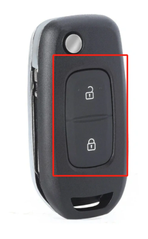 2 / 3 button rubber  For Renault flip Key Shell