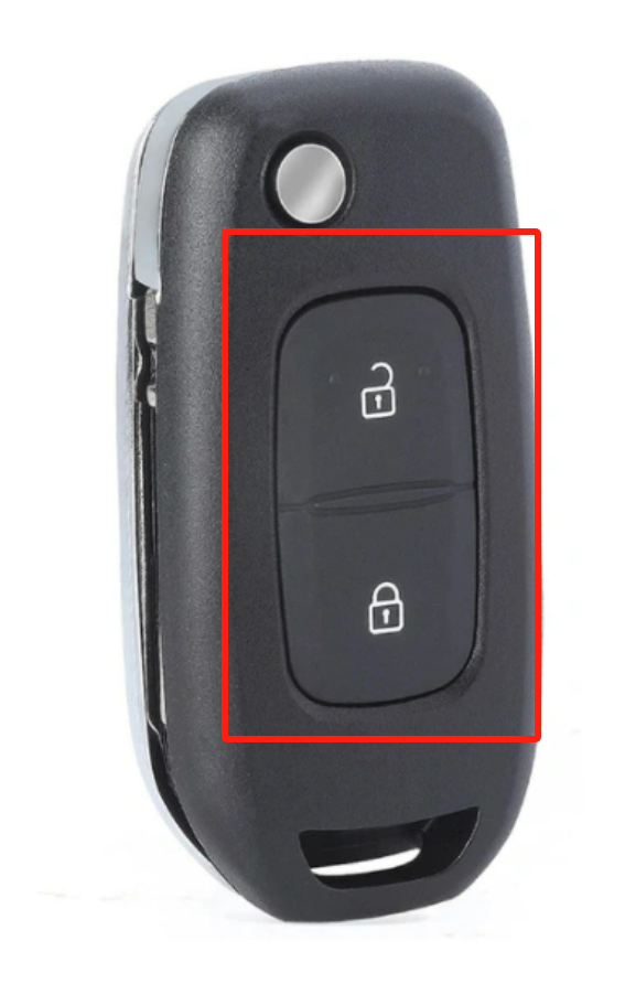 2 / 3 button rubber  For Renault flip Key Shell