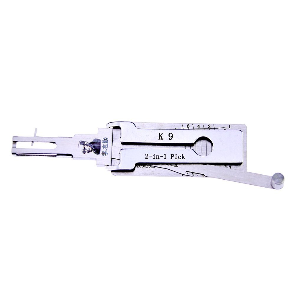 Original LISHI  2 in 1 K9 Lock Pick and Decoder tool for kia