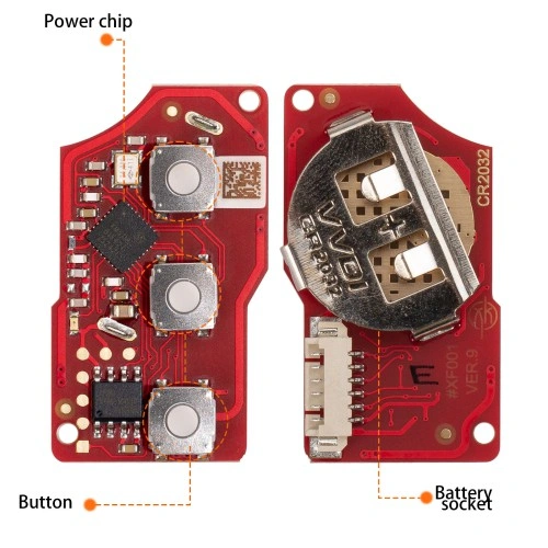 Xhorse B5 Type XKB520EN 2nd Generation Wire Remote Key